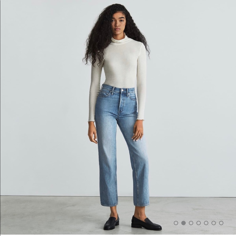 Everlane 90’s way high jeans